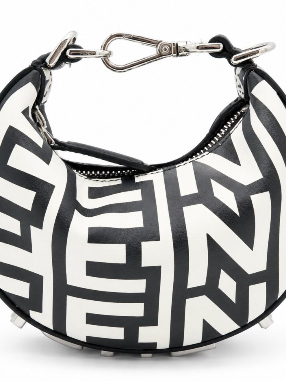 Fendi x Marc Jacobs Nano Fendigraphy Bag – White/Black (Pre-Owned)